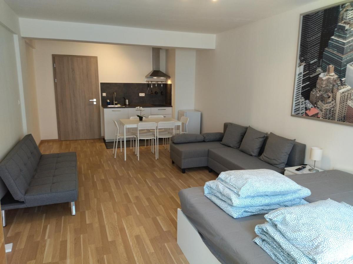 Brand New Two Room Apartment #34 With Free Secure Parking In The Center Prag Exterior foto